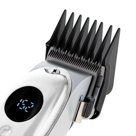 Adler | Proffesional Hair clipper | AD 2831 | Cordless or corded | Number of length steps 6 | Silver - 5